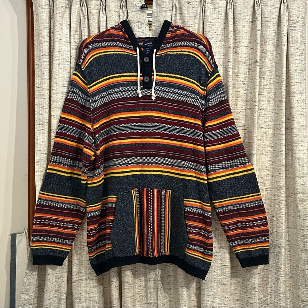 American Eagle Outfitters Baja Hoodie Sweater - XXL